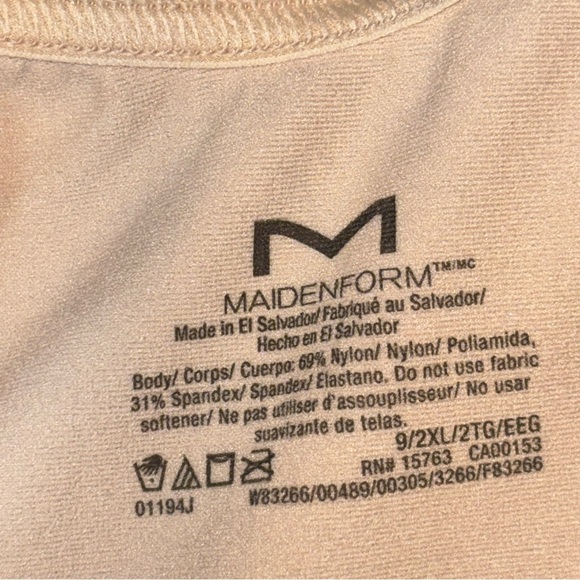 MAIDENFORM Women’s Shapewear Long Cool Comfort Cami Size: 2XL - Picture 6 of 6